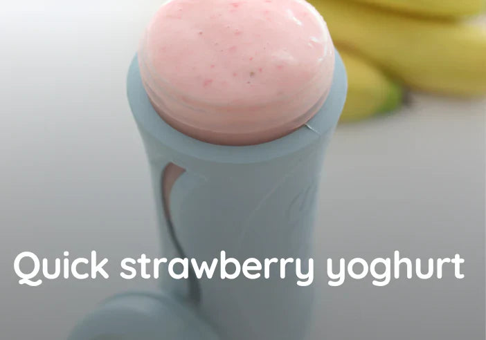 Quick Strawberry Yoghurt