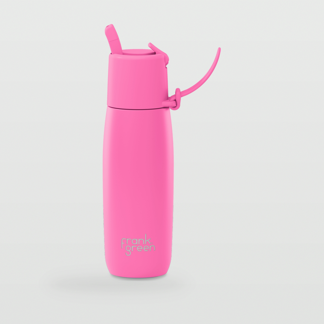 Edition II Bottle with Flip Straw Lid (595ml) | Bubblegum — image 1