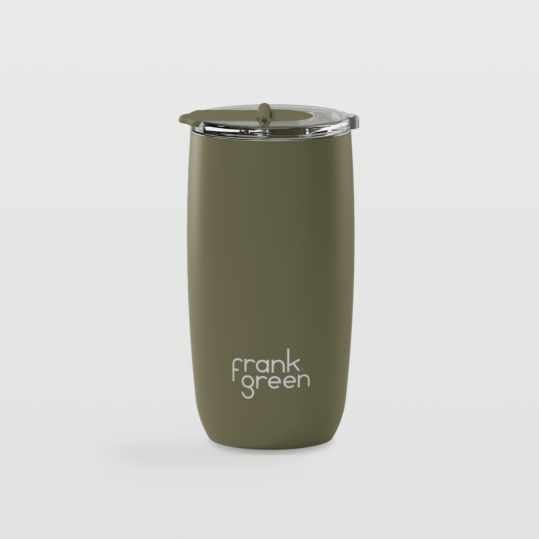 Edition II Coffee Cup with Hinge Lid (475ml) | Moss — image 1