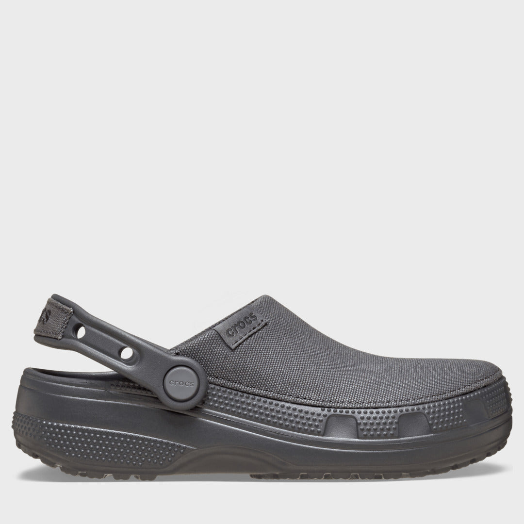 Classic Crafted Clog | Black Sand — Side view
