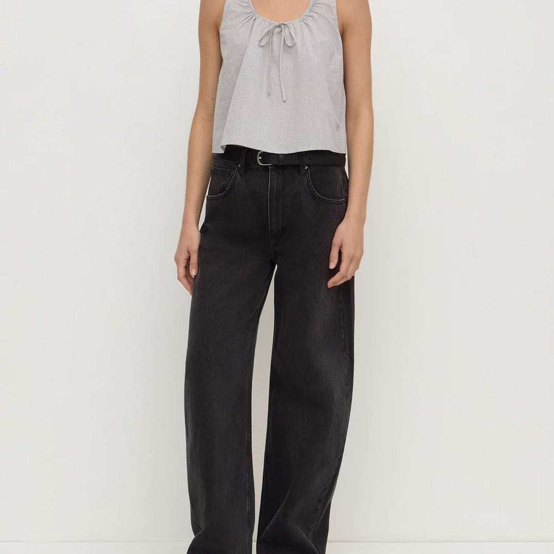 Phoenix Cotton Tie Top Micro Check — image 1