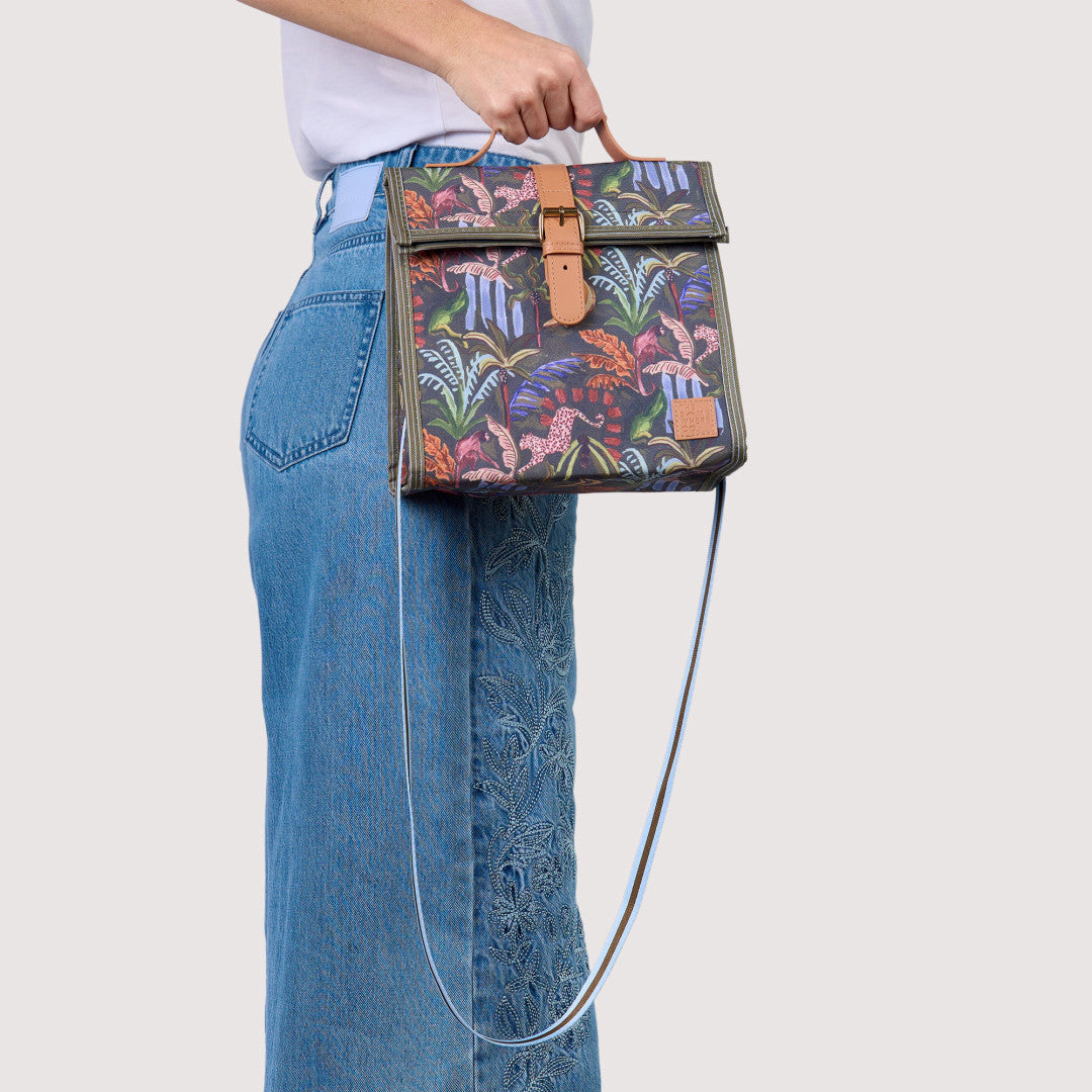 The Satchel | Tropicalia — lifestyle view 2
