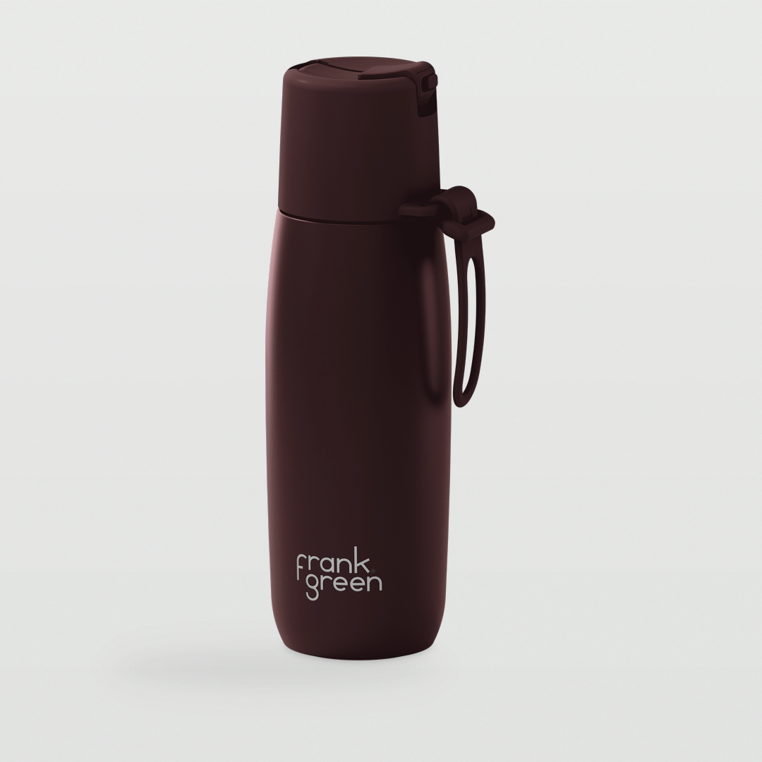 Edition II Bottle with Flip Straw Lid (595ml) | Chocolate — image 2