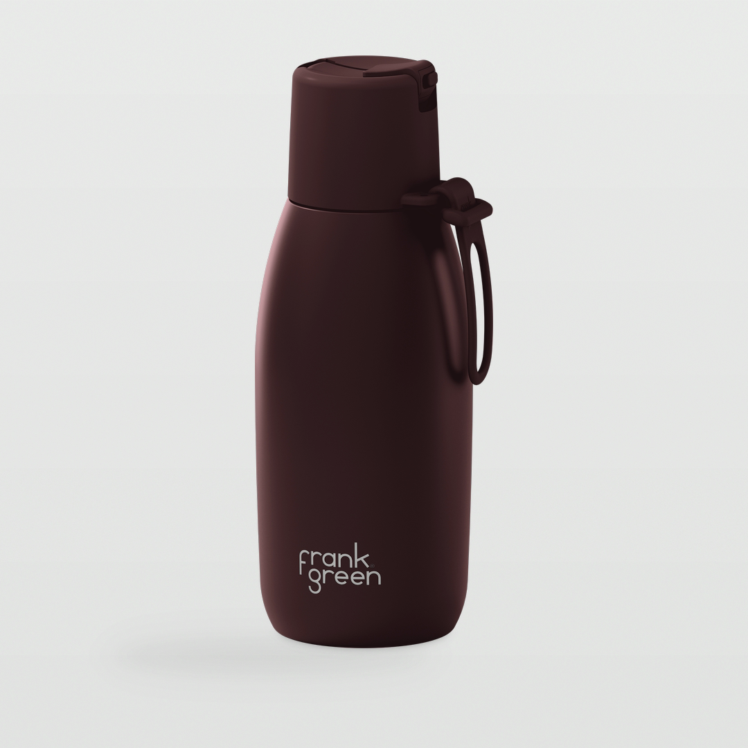 Edition II Bottle with Flip Straw Lid (1 Litre) | Chocolate — image 2