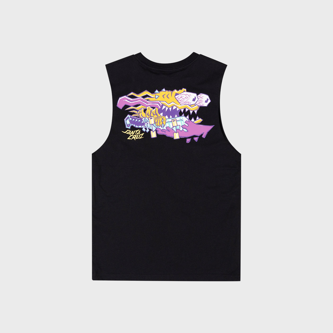 Meek Scratched Slasher Muscle | Black