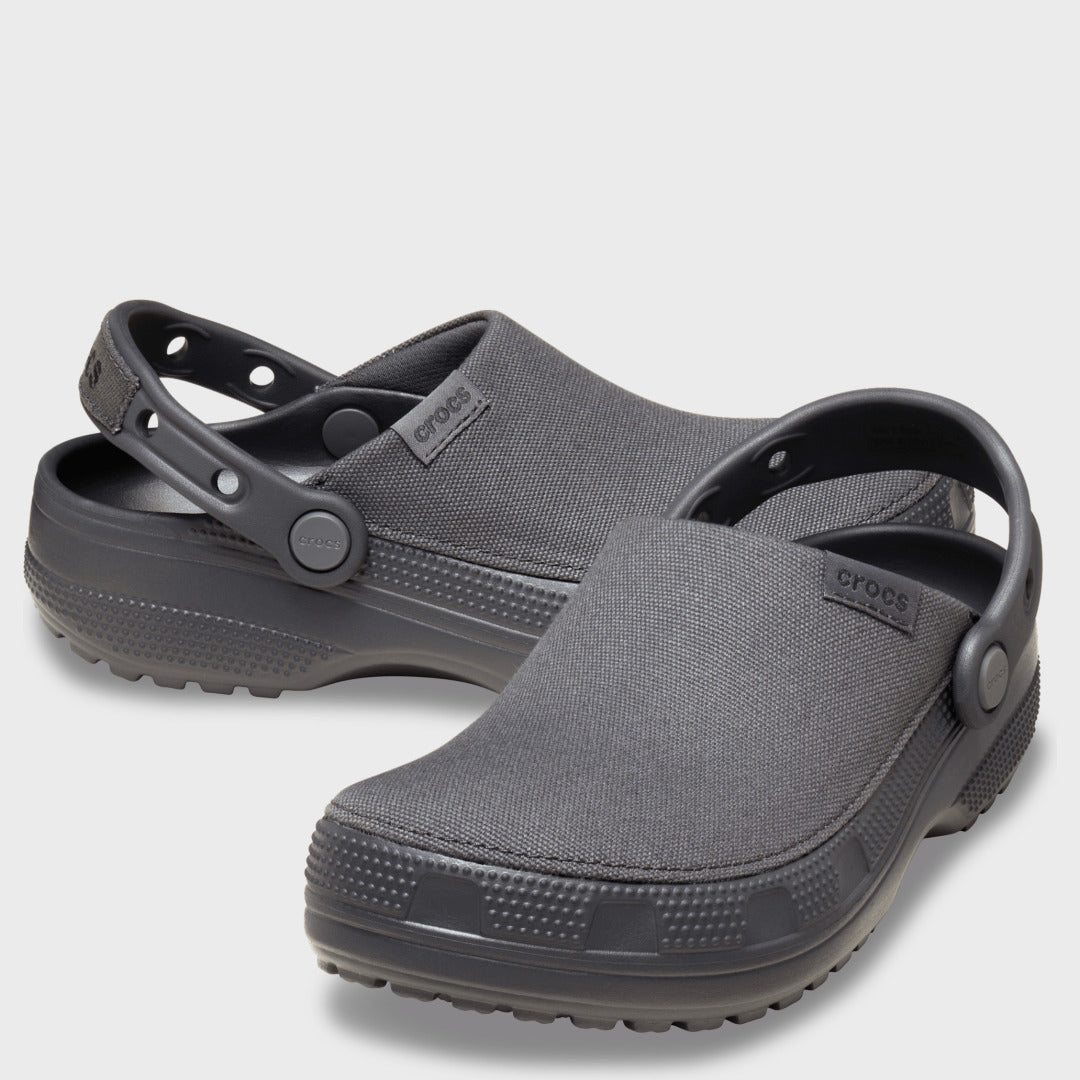 Classic Crafted Clog | Black Sand — Pair view