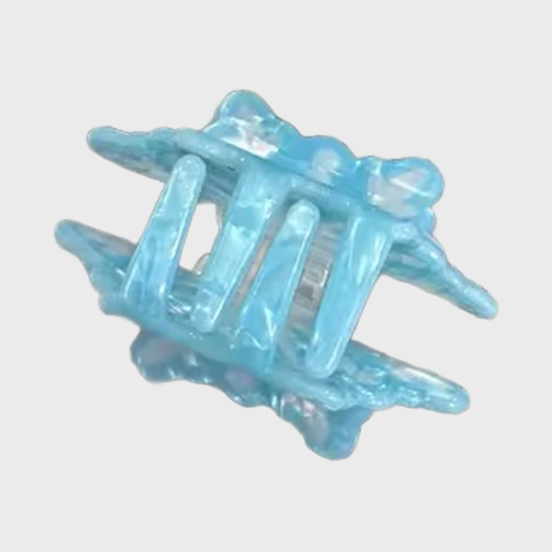 Snowflake Hair Clip – rear mechanism
