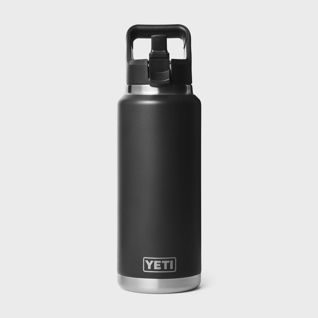 Rambler 36oz Straw Bottle | Black — image 2
