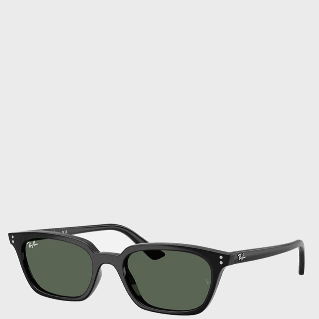 Zaya | Black Dark Green official Ray-Ban angle view