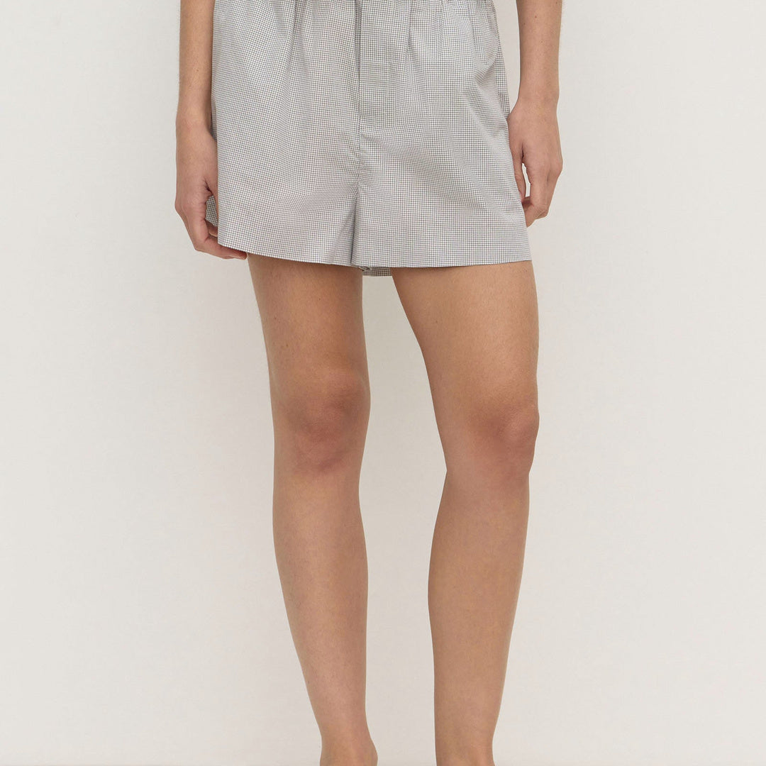 Phoenix Cotton Short | Micro Check — image 2