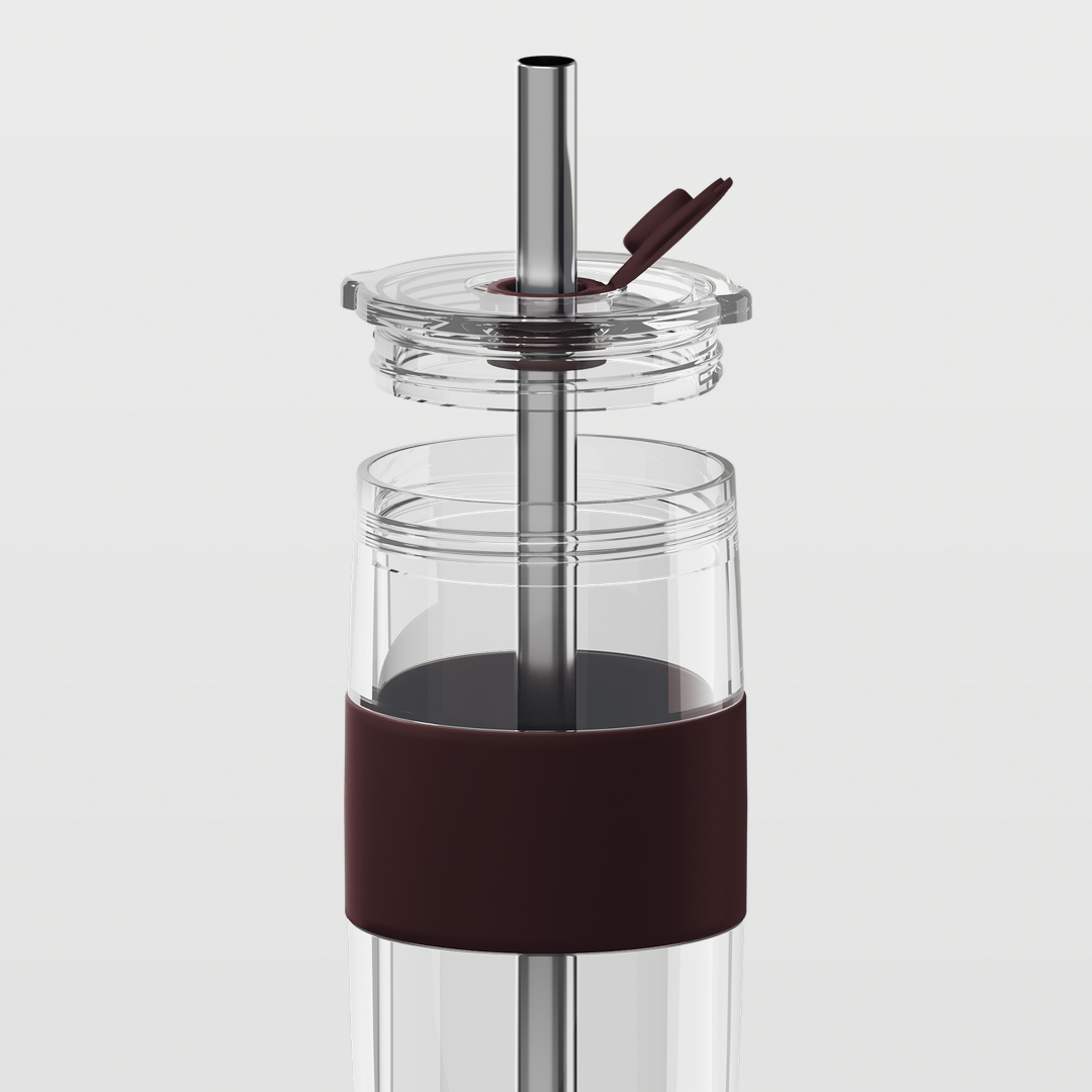 Edition II Big Cup with Jumbo Straw (595ml) | Chocolate — image 3