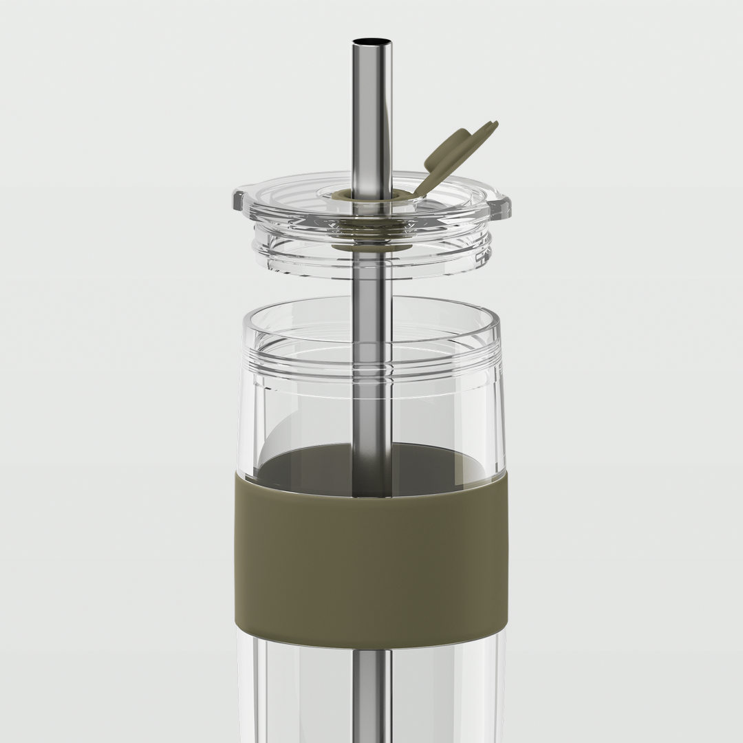 Edition II Big Cup with Jumbo Straw (595ml) | Moss — image 3