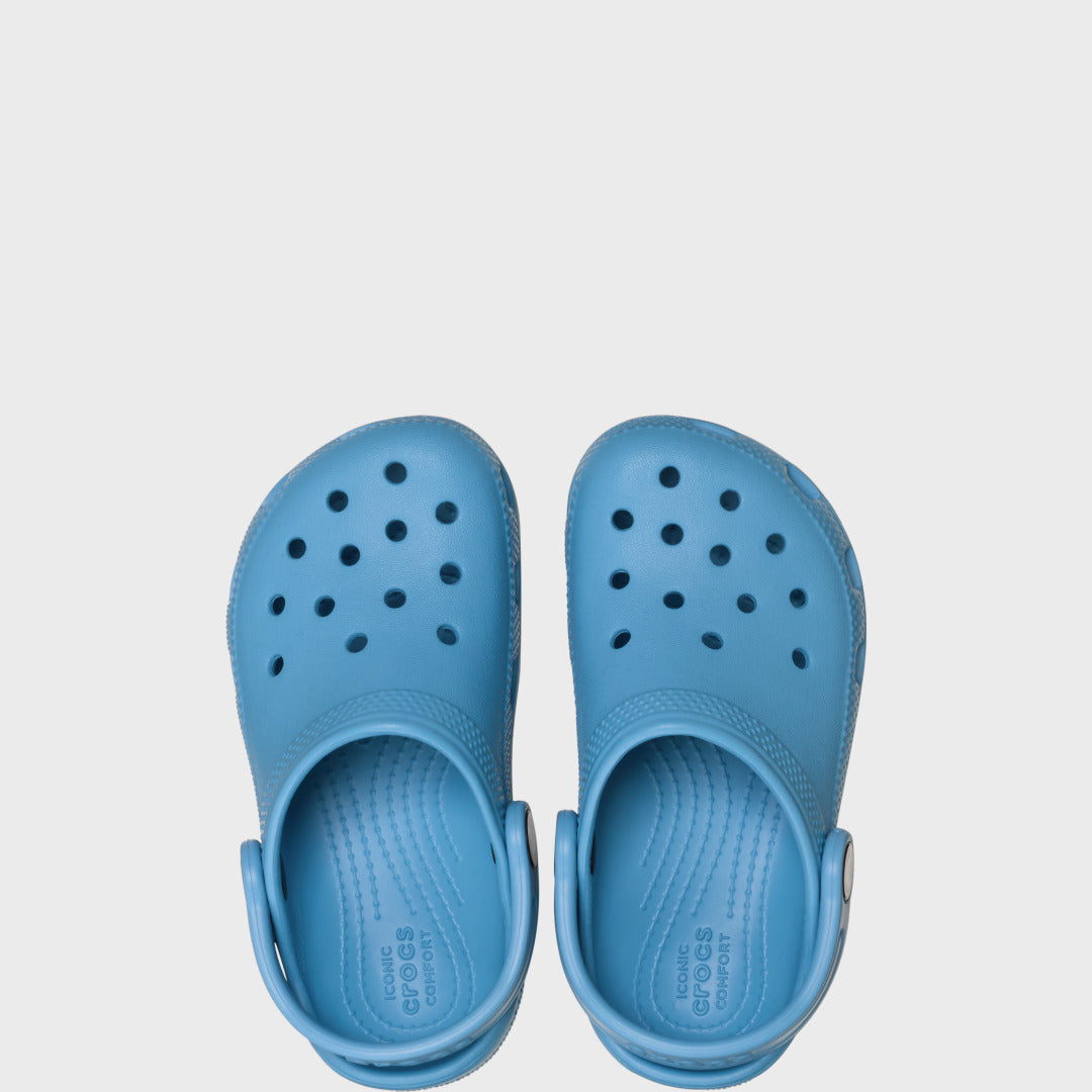 Toddler Classic Clog | Elite Blue — Top view