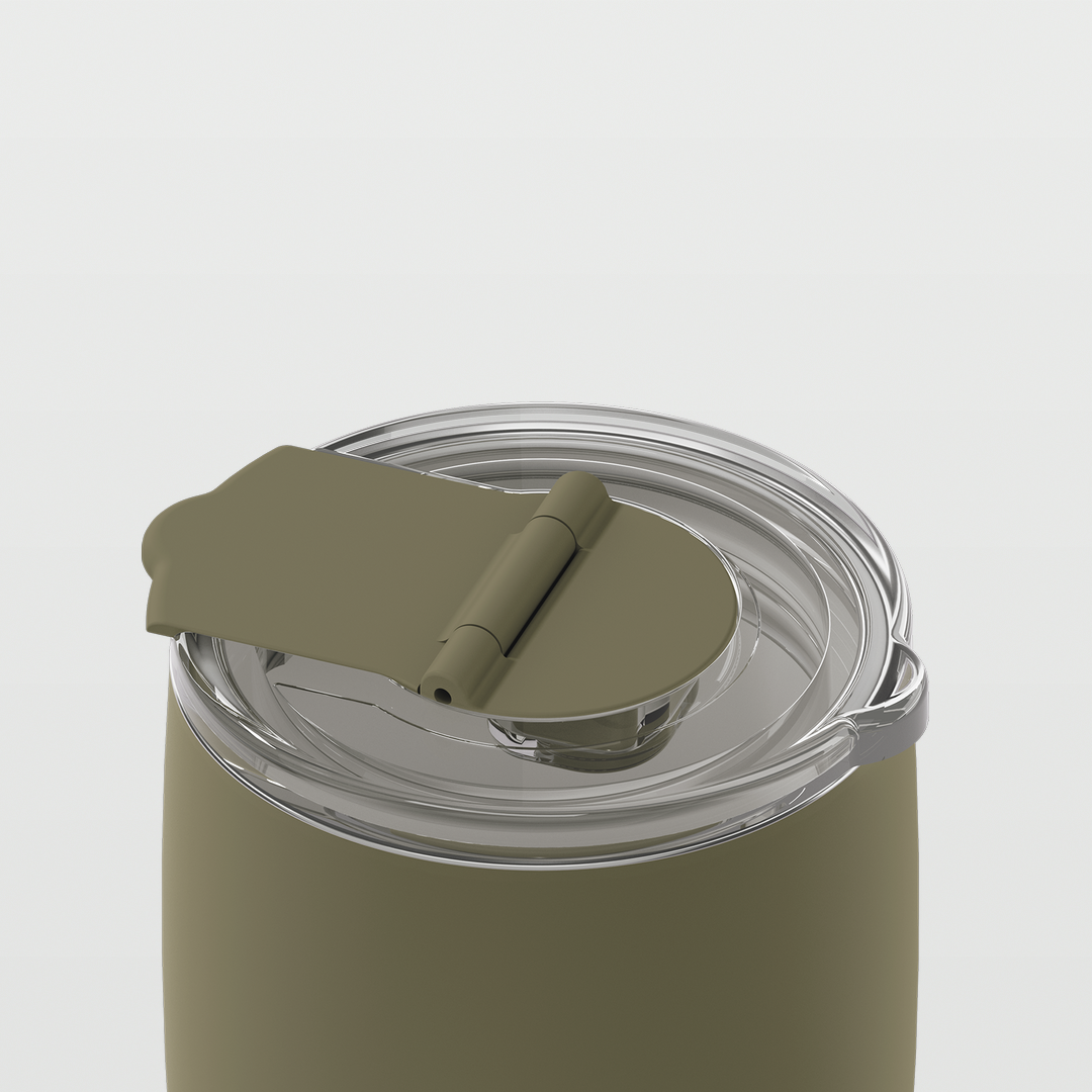Edition II Coffee Cup with Hinge Lid (475ml) | Moss — image 4