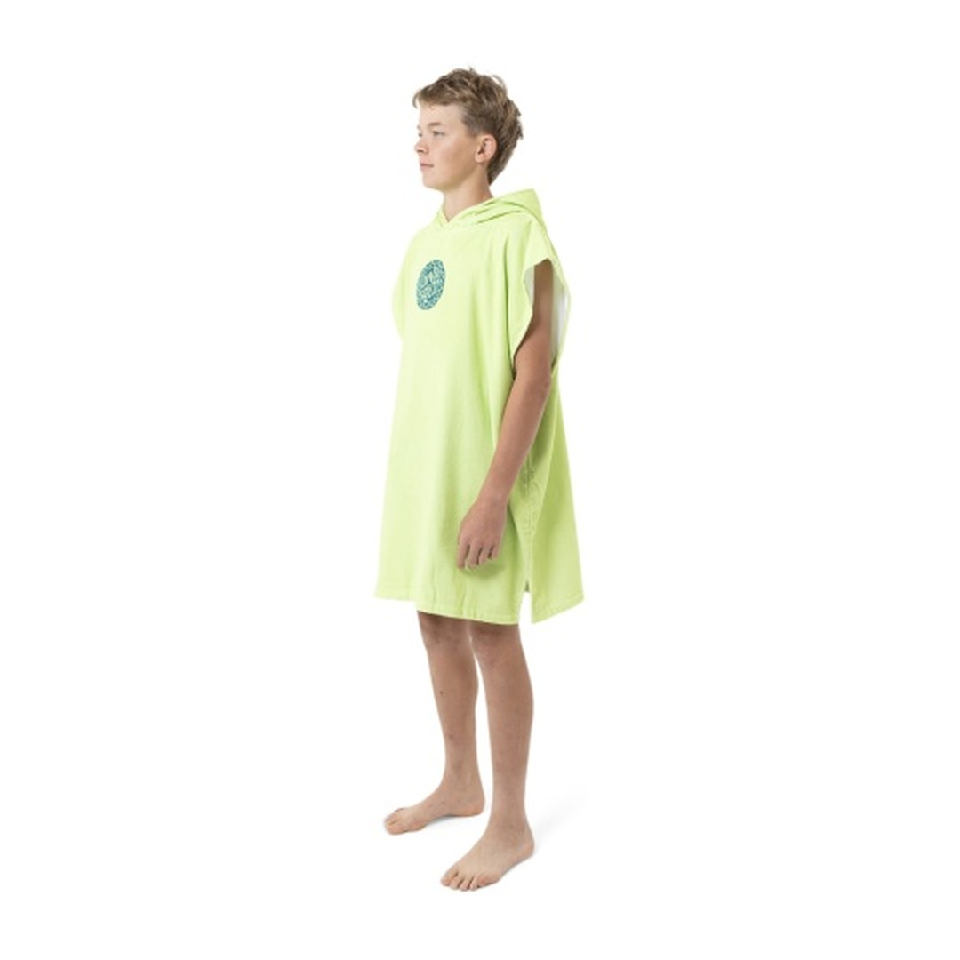 Malba Crash Dot Mono Hooded Towel | Lime