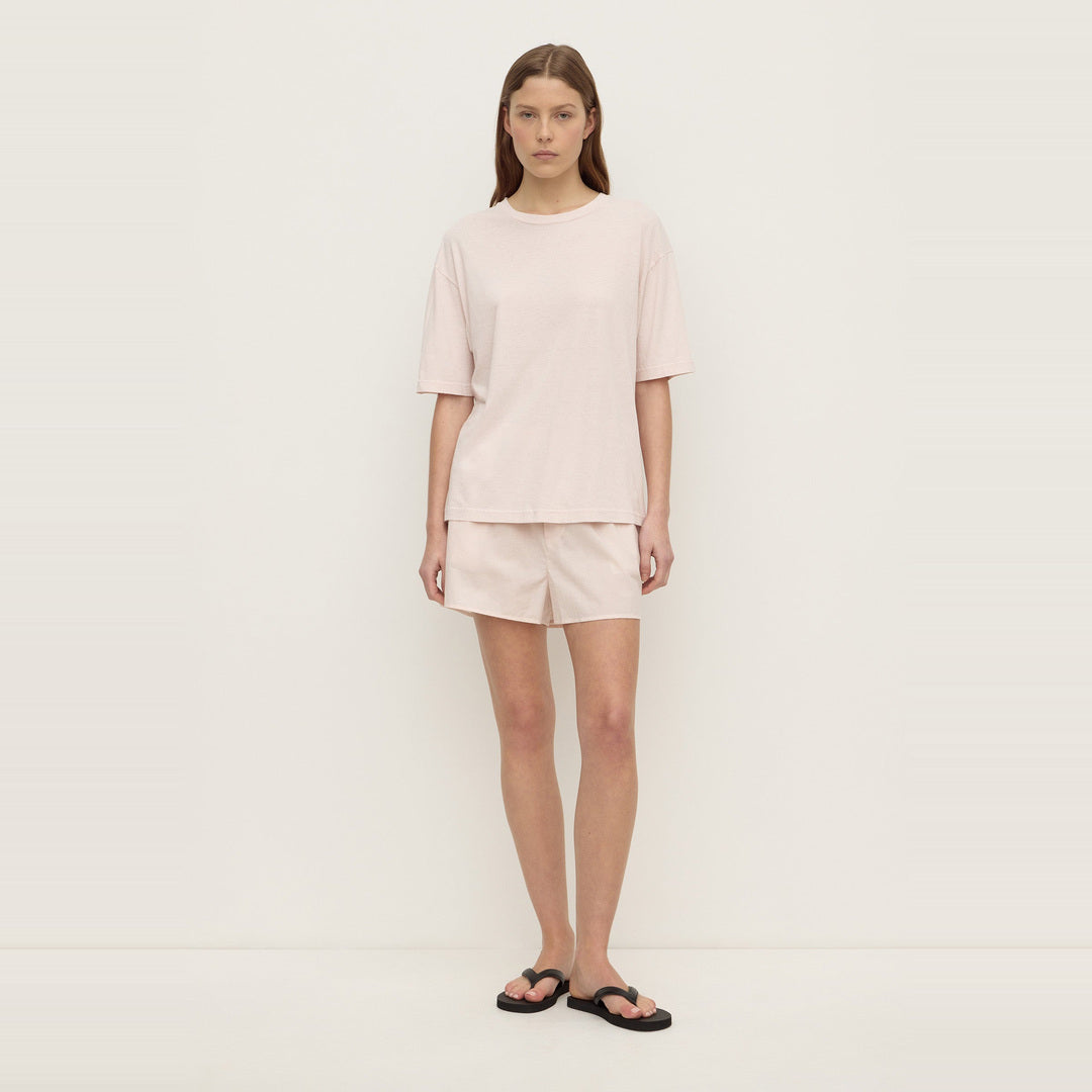 Kira Cotton Hemp Tee | Soft Rose — image 4