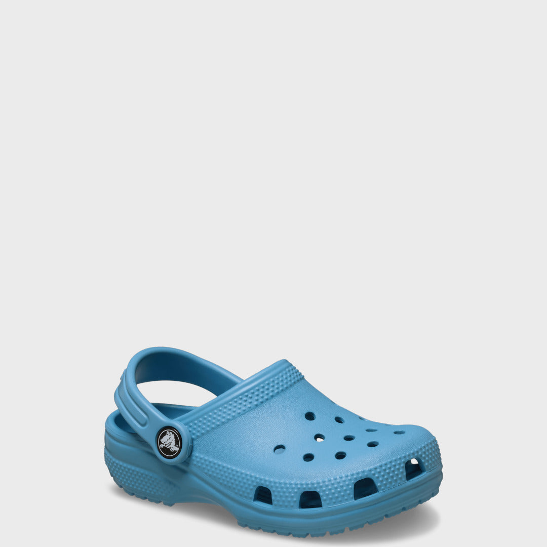 Toddler Classic Clog | Elite Blue — Angle view