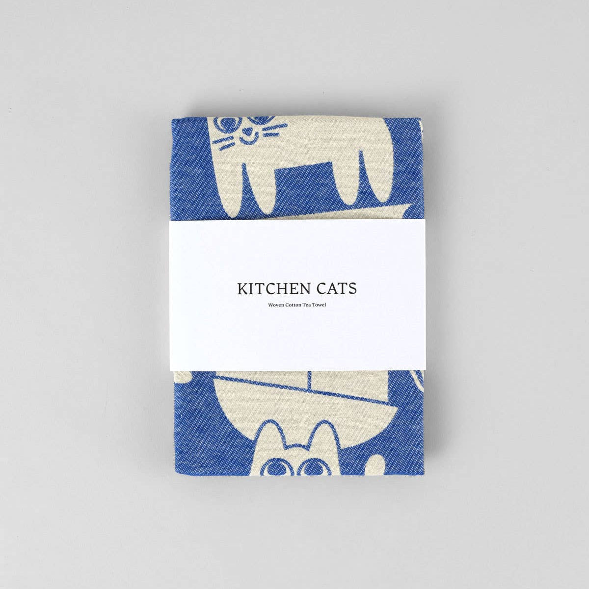 Tea Towel | Woven Kitchen Cats