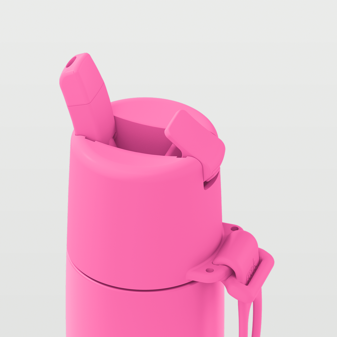 Edition II Bottle with Flip Straw Lid (355ml) | Bubblegum — image 6