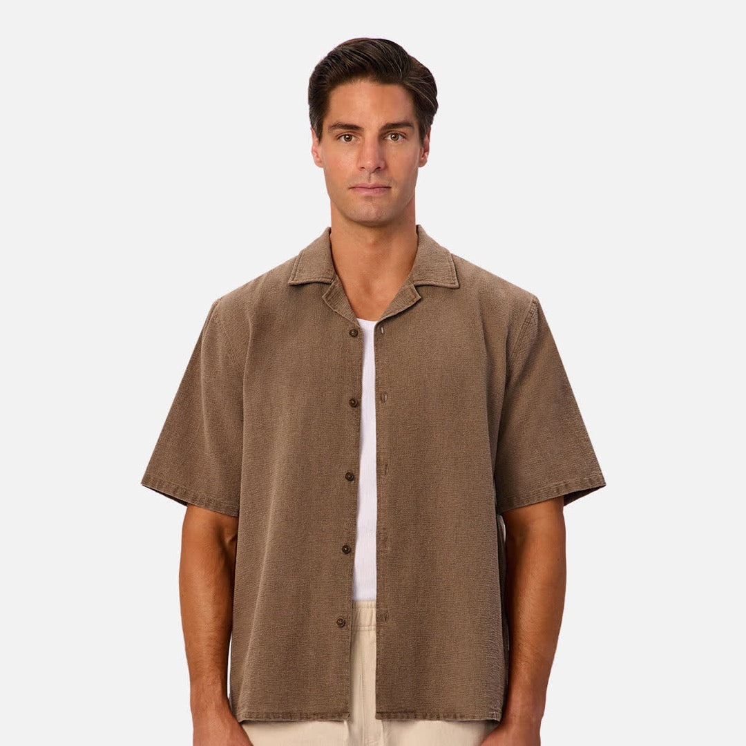 The Washed Marbella Short Sleeve Shirt | Cub official Industrie view 1