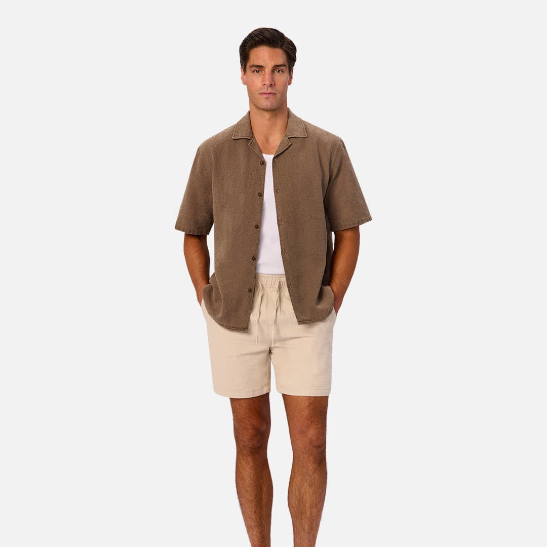 The Washed Marbella Short Sleeve Shirt | Cub official Industrie view 2