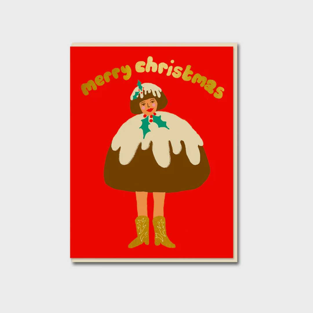 Christmas Card | Pudding Boots