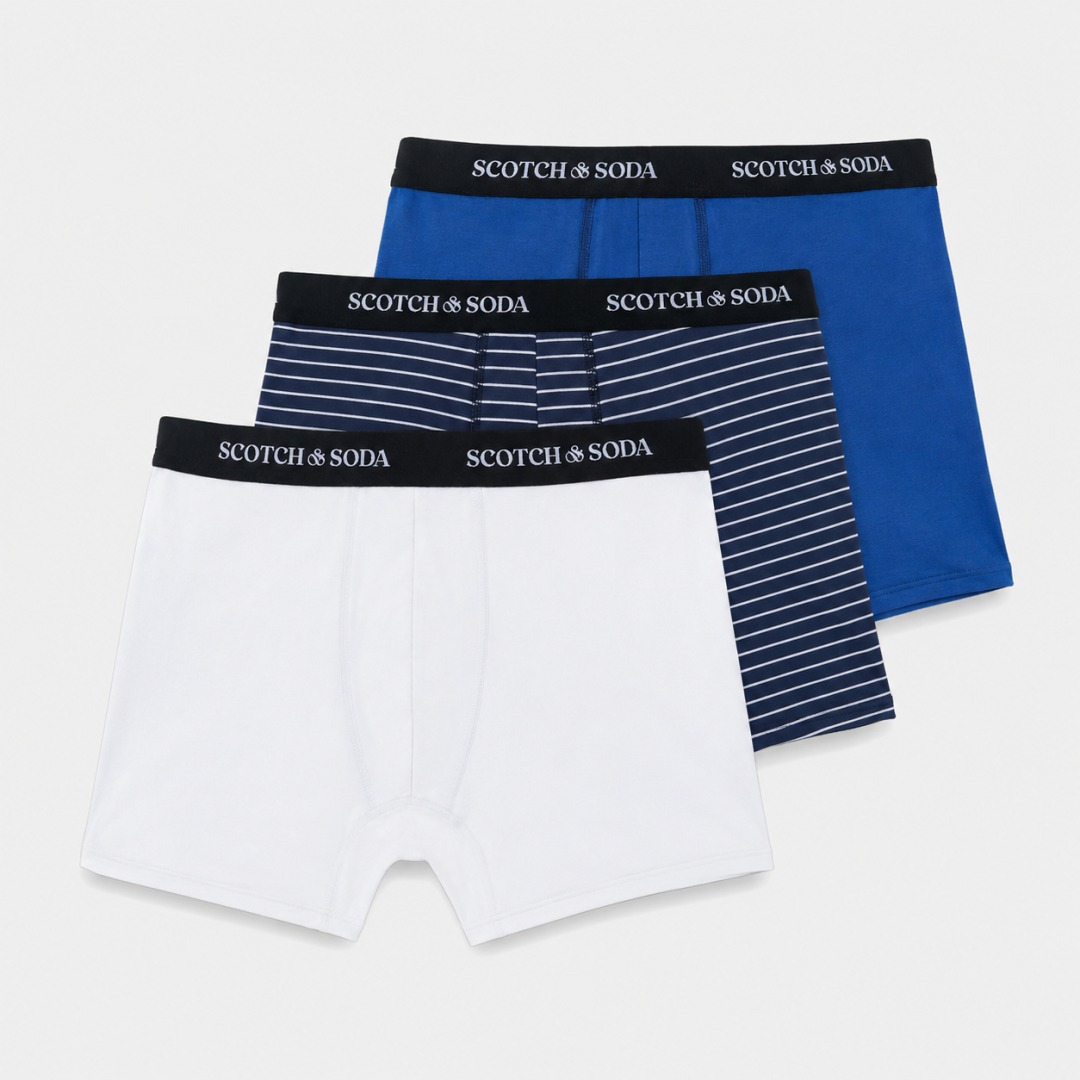 3-pack boxer briefs | Navy White