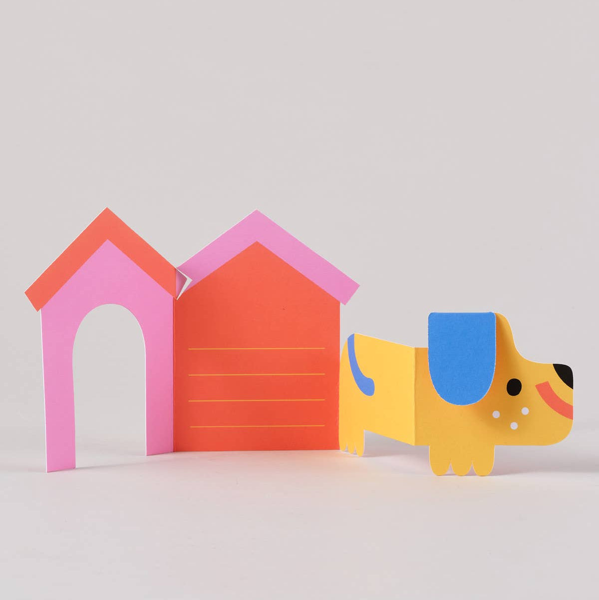 Birthday Card | Dog In House Fold Out