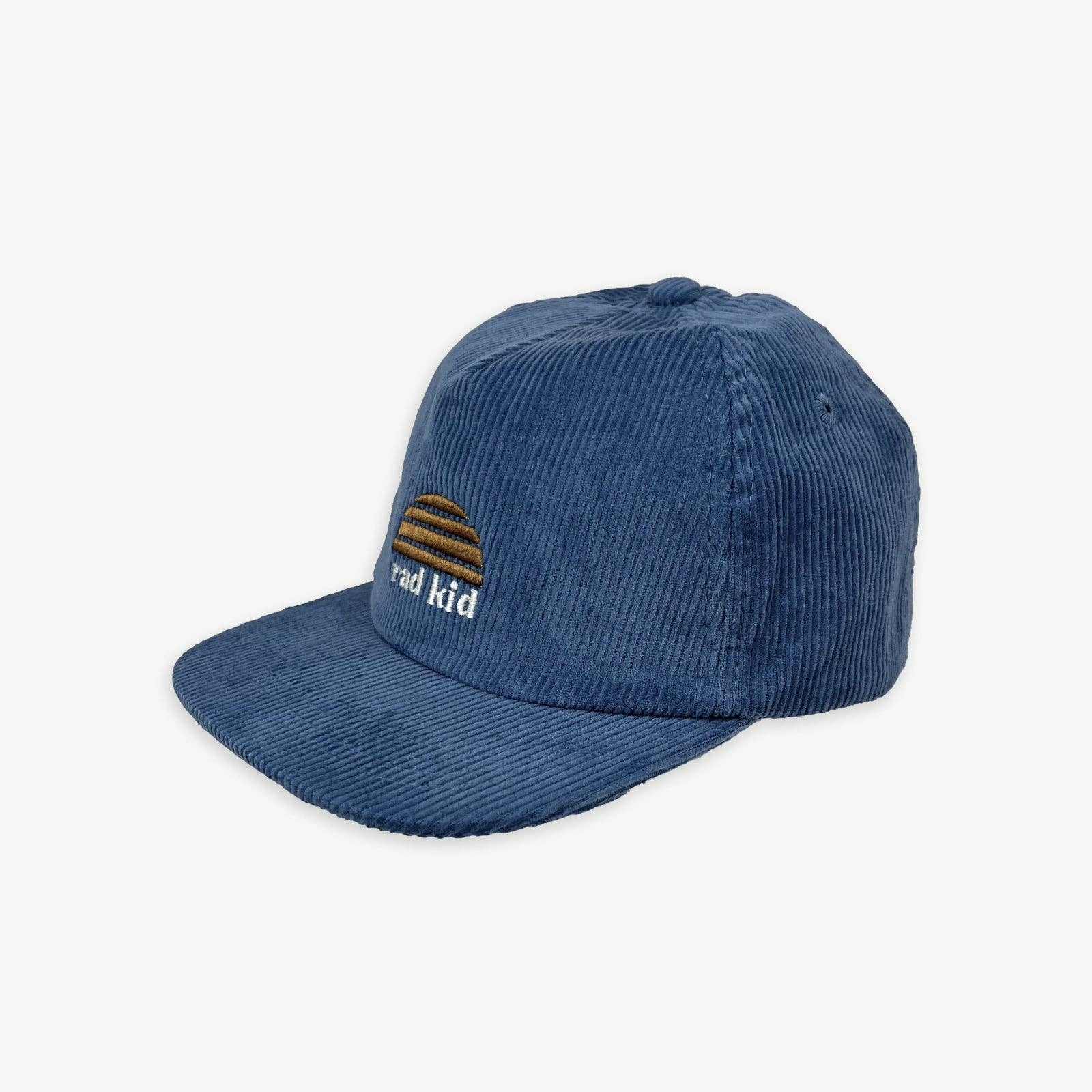 Rad Kid Cord Cap | Denim Blue