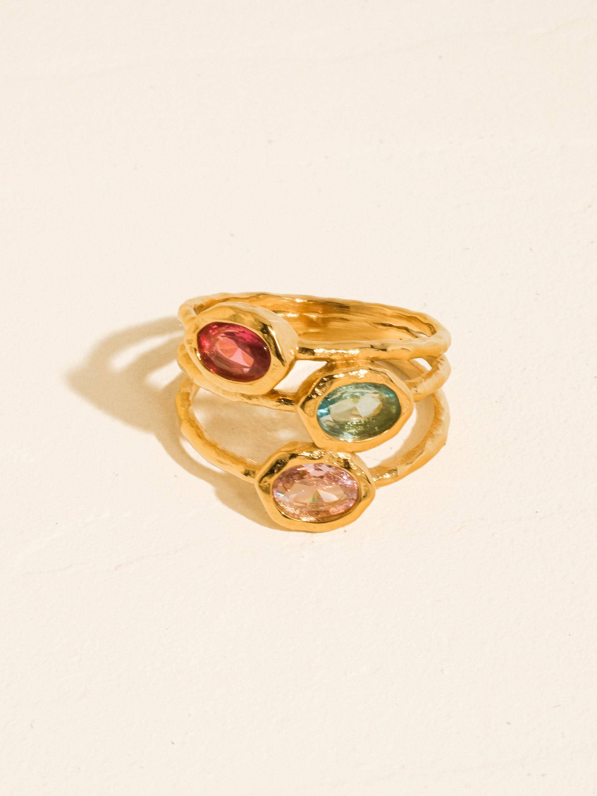 Beaufay Vintage Gemstone Ring |18K Gold