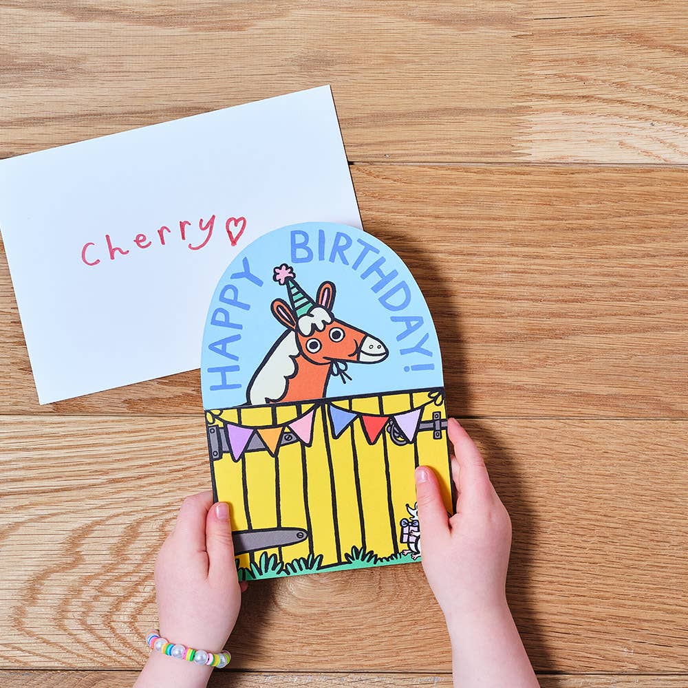 Birthday Card | Farmyard Birthday Fold Out