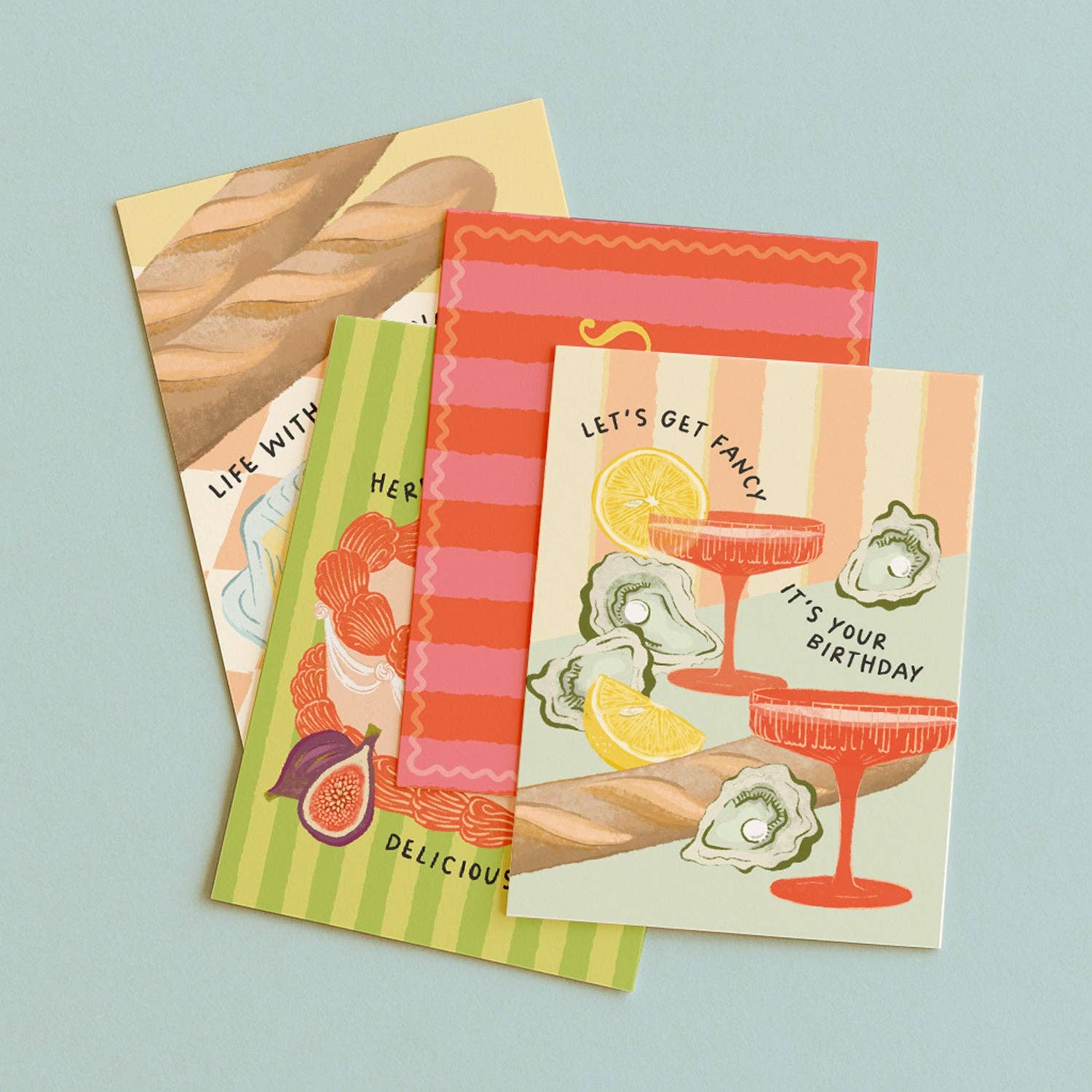 'Let's Get Fancy' Birthday Card