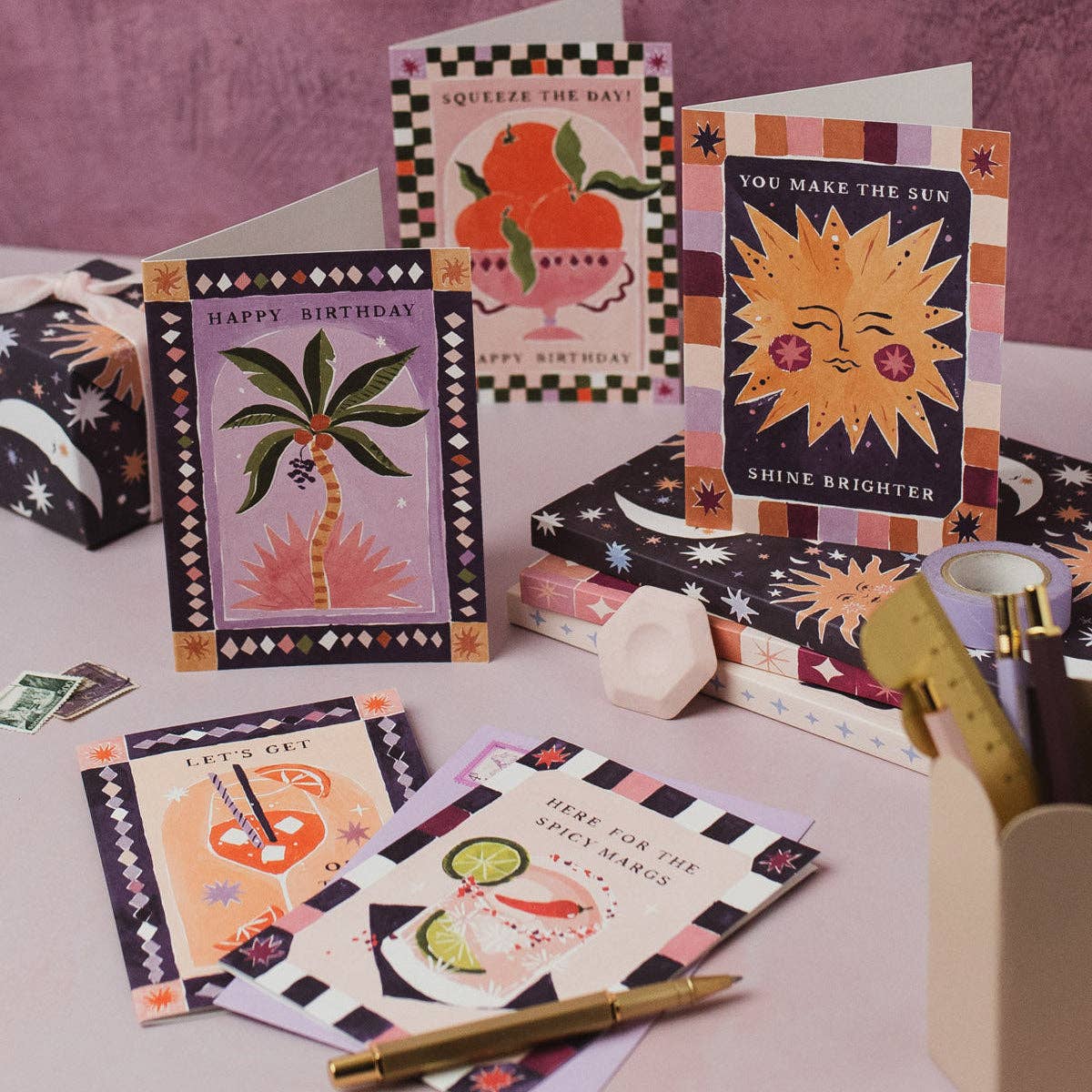 Spicy Margarita Birthday Card | Cocktails Birthday Cards