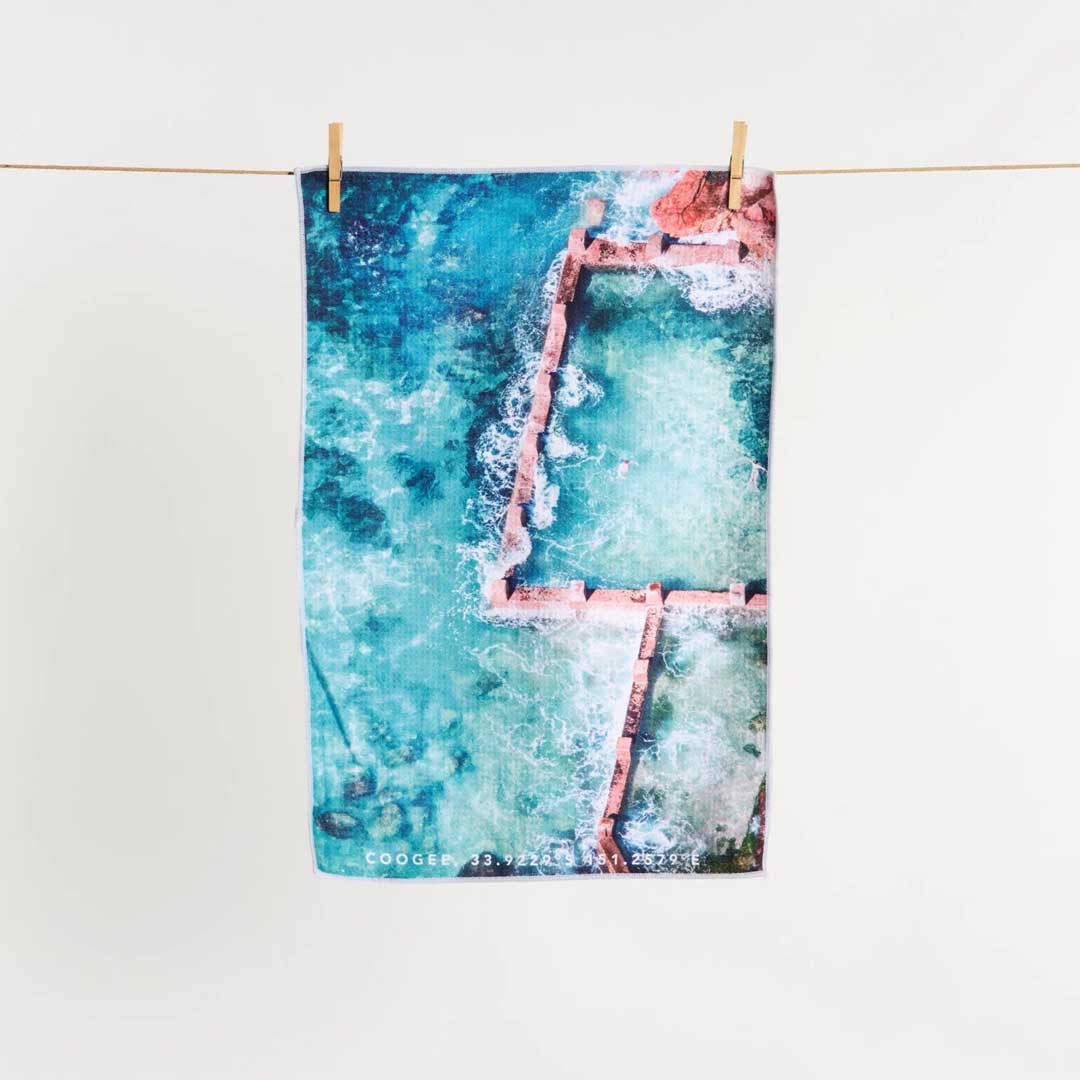 Tea Towel | Coogee Laps