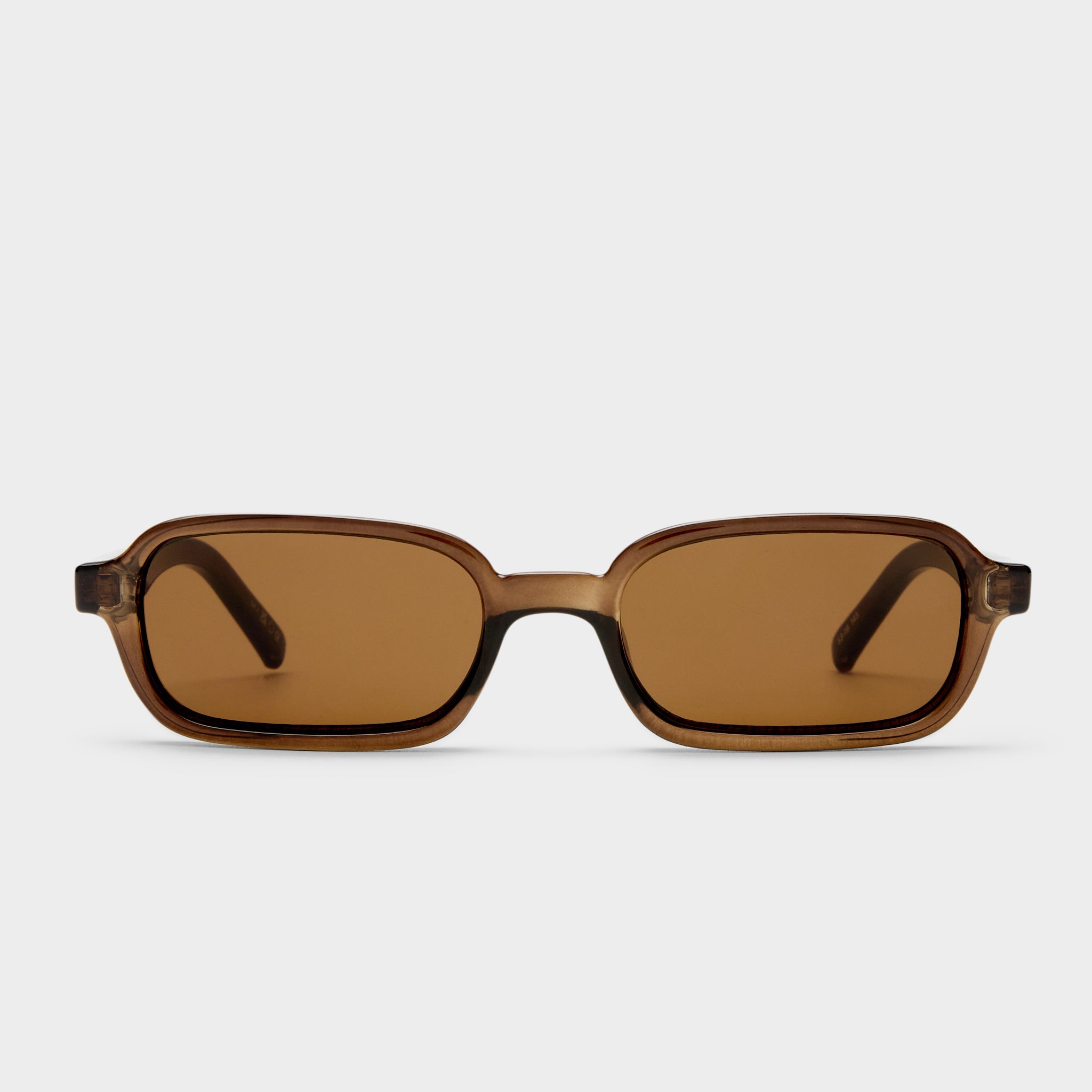 Le Specs Pilferer sunglasses in cocoa with brown mono lenses