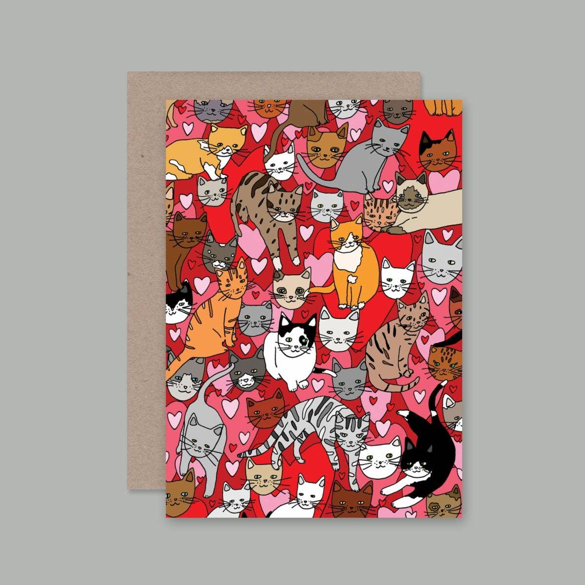 Greeting Card | I Love Cats