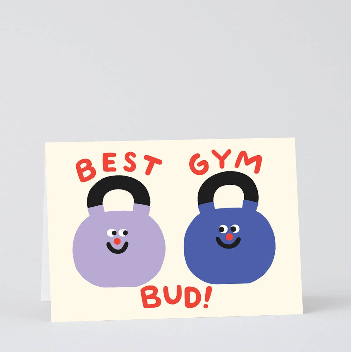 Love & Friendship Card | Best Gym Bud!