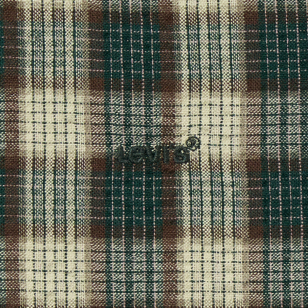 Short-Sleeve Authentic Button-Down Shirt | Xavier Plaid Ponderosa Pine — view 6