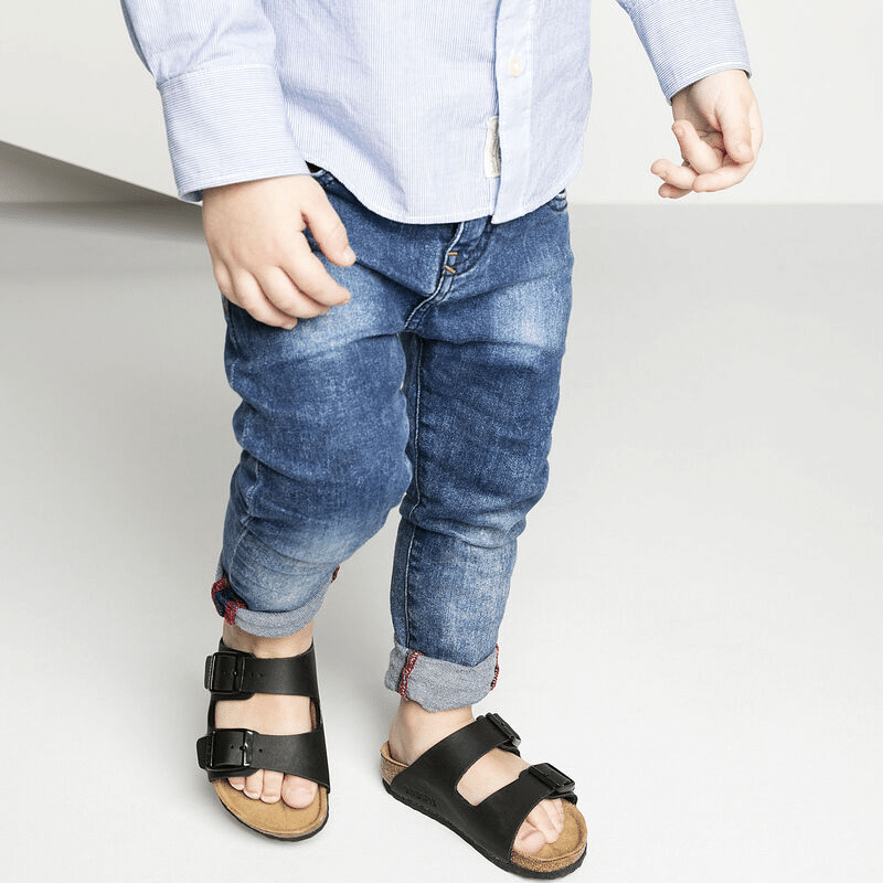 Arizona Kids | Black Birko-Flor (Narrow)