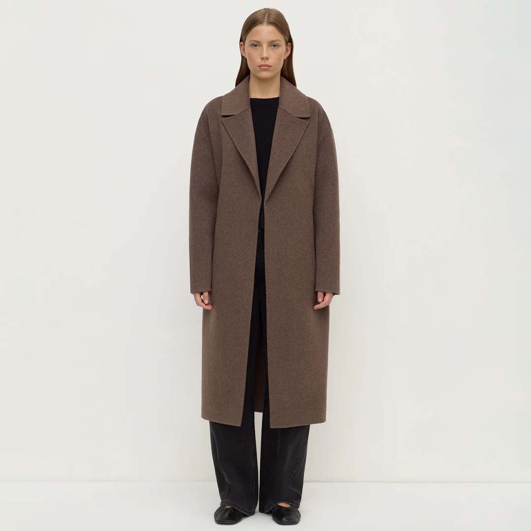 Ivy Wool Coat | Cocoa Marle