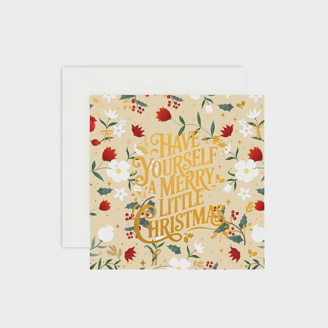 Small Christmas Card | Have Yourself A Merry Little Christmas