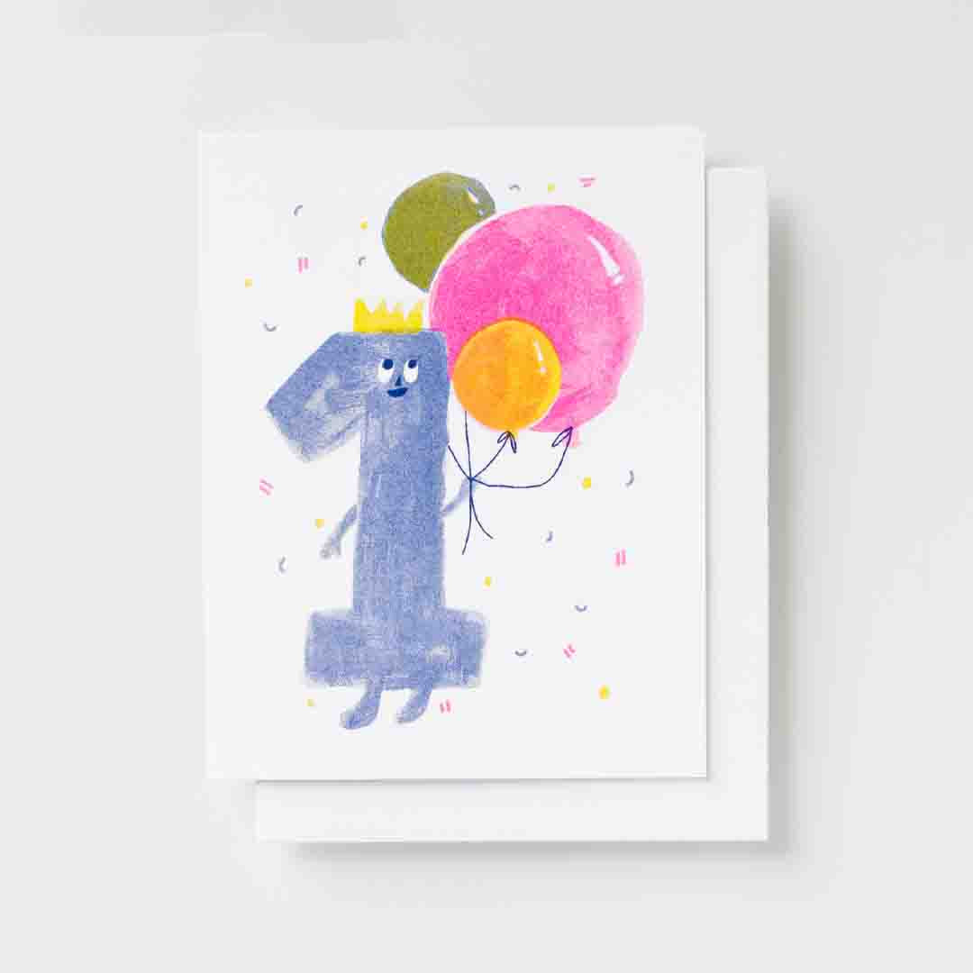 Birthday Card | Risograph 1