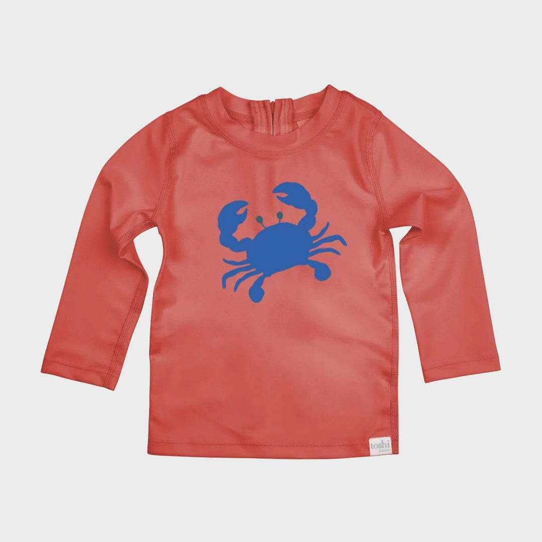 Pirate Swim Rashie L/S | Mud Crabs