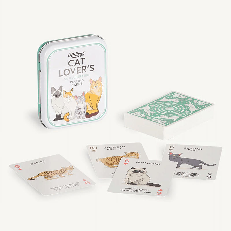 Cat Lover's Playing Cards