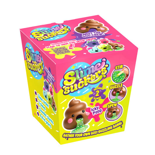 Mini Icky Poop slime toy by Slime Suckers