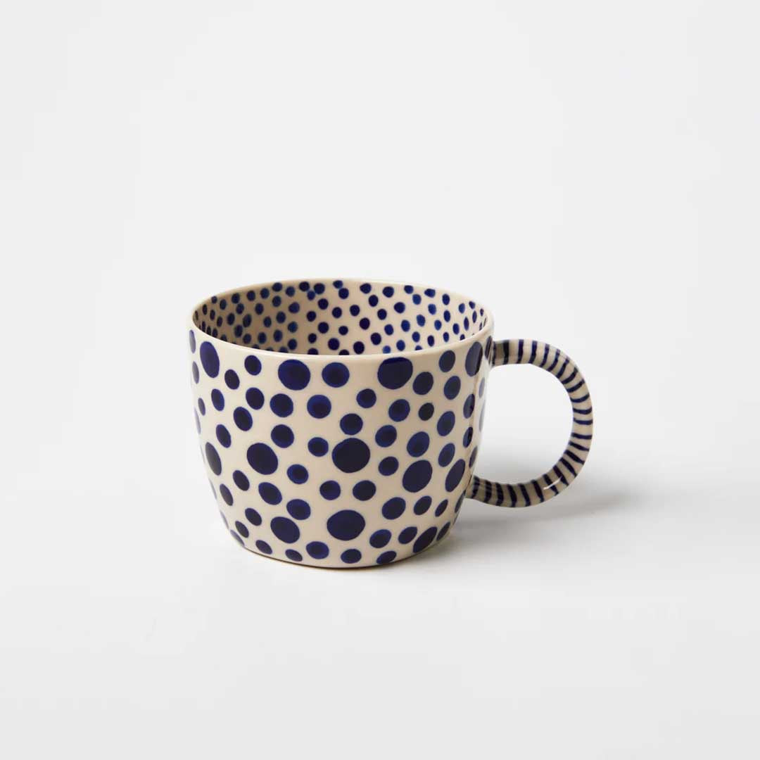 Chino Mug | Navy Spot