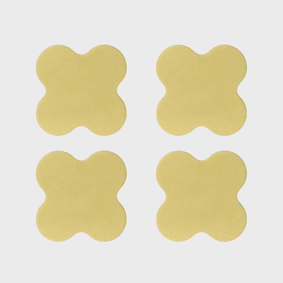 Resin Bubble Coasters Set of 4 | Lime