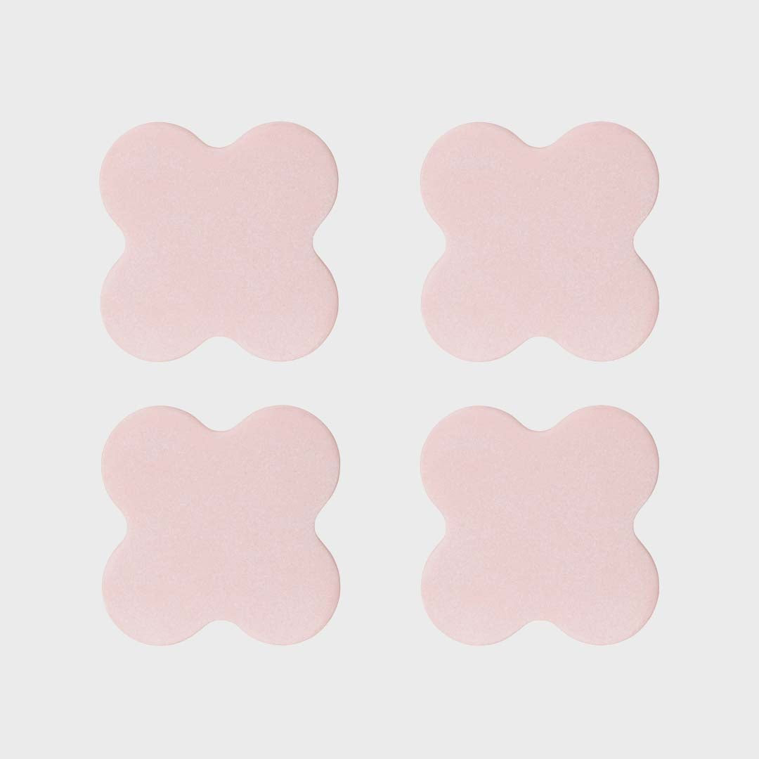 Resin Bubble Coasters Set of 4 | Pink