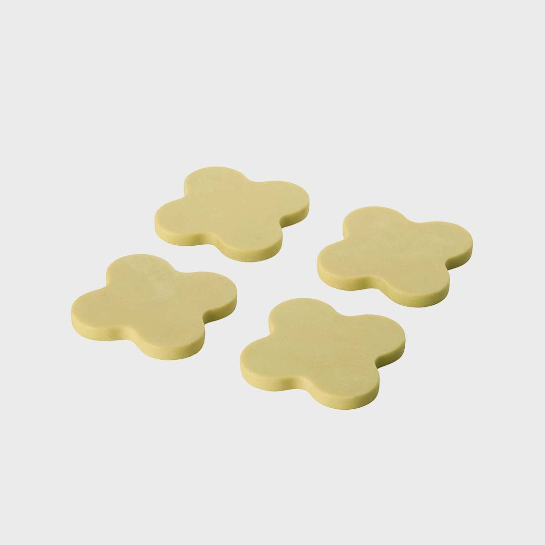Resin Bubble Coasters Set of 4 | Lime