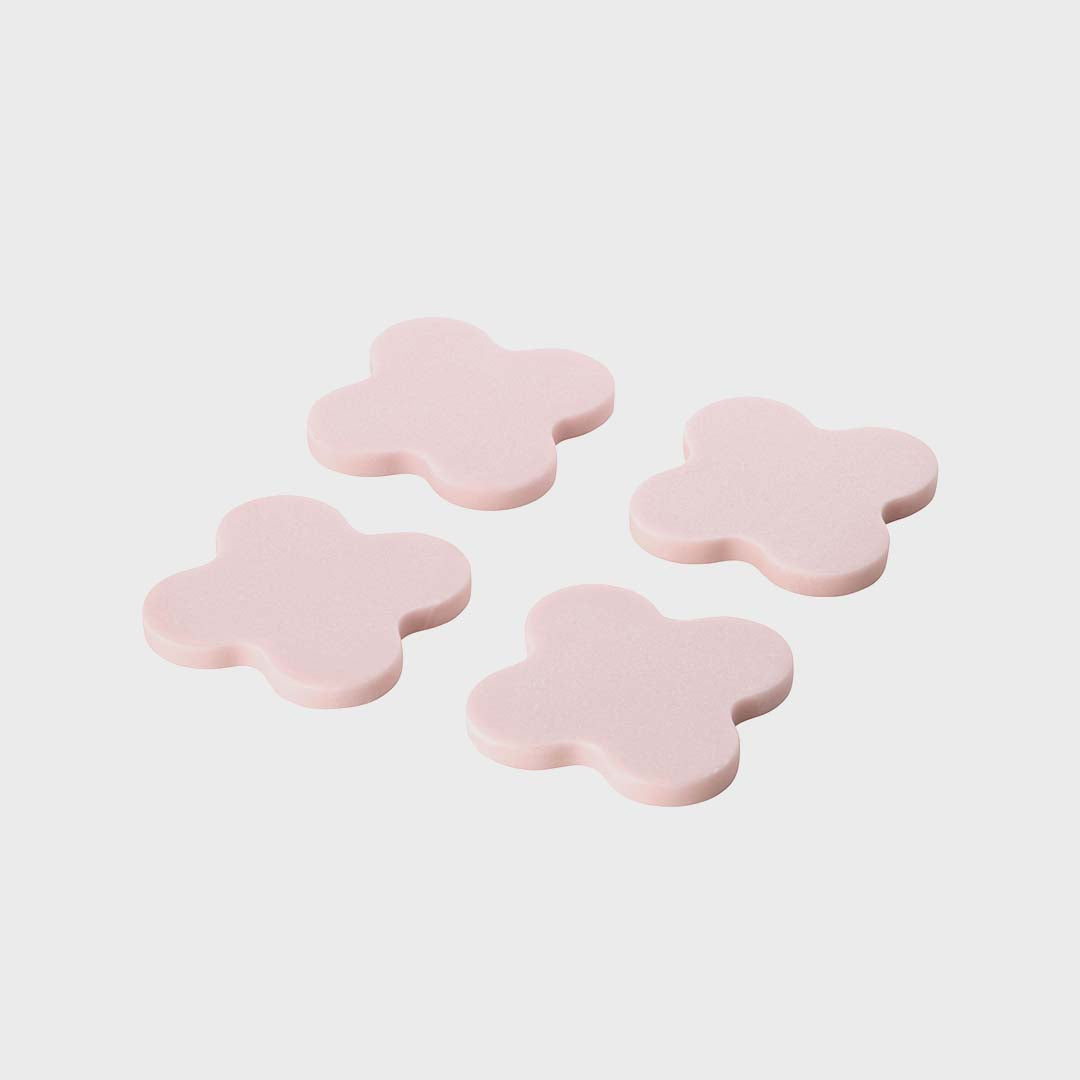 Resin Bubble Coasters Set of 4 | Pink